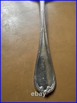 Bin christoele Cc84 Vintage Silver Plate Fork Spoons Set 14 Pieces Pre 1935