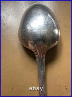 Bin christoele Cc84 Vintage Silver Plate Fork Spoons Set 14 Pieces Pre 1935