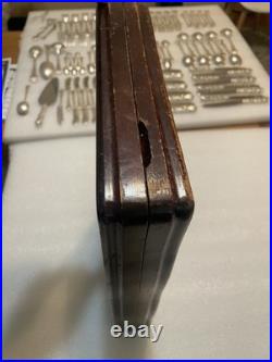 Birk's Regency Silver Plate Louis de France 93 Pieces & Case