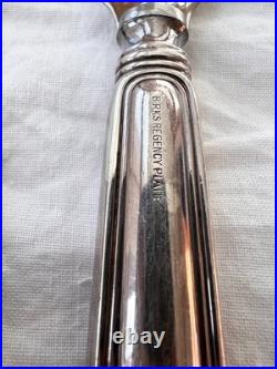 Birks Regency Silver plate Stainless silver 3 piece serving set Saxon