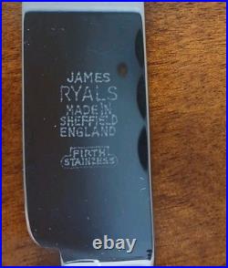 Boxed Canteen Of James Ryals Silver Plated EPNS 44 Piece Cutlery Set Wooden Box