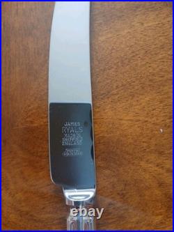 Boxed Canteen Of James Ryals Silver Plated EPNS 44 Piece Cutlery Set Wooden Box
