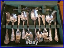 Boxed Canteen of Cutlery 44 pieces Sheffield EPNS A1 Vintage