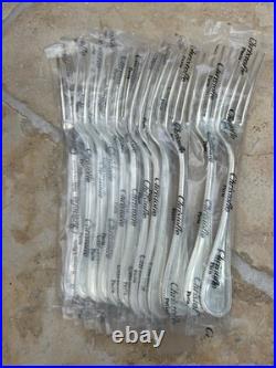 Brand New Christofle 108 piece Cutlery Set Perles Silver Plate (12 people)