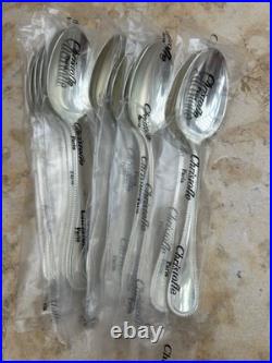 Brand New Christofle 108 piece Cutlery Set Perles Silver Plate (12 people)