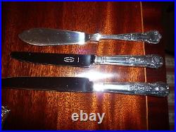 Butler Cavendish Kings Pattern 84 Piece Cutlery set EPNS immaculate condition