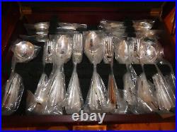 Butler Silver Plated Cutlery Canteen 8 Settings 60 Pieces Royal Pearl