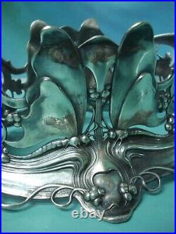 C1910 WMF Silver plate Butterfly Art Nouveau center centre piece Jugendstil I/O
