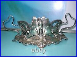 C1910 WMF Silver plate Butterfly Art Nouveau center centre piece Jugendstil I/O