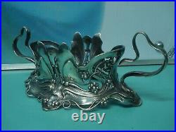 C1910 WMF Silver plate Butterfly Art Nouveau center centre piece Jugendstil I/O