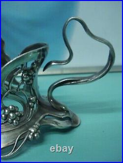 C1910 WMF Silver plate Butterfly Art Nouveau center centre piece Jugendstil I/O