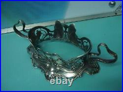 C1910 WMF Silver plate Butterfly Art Nouveau center centre piece Jugendstil I/O