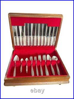 C1950s Sheffield England Silver Plated EPNS Canteen 50 Pieces Complete