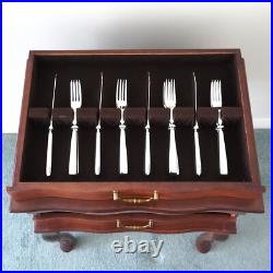 CANBERRA Design Mappin & Webb London Silver Service 84 Piece Canteen of Cutlery