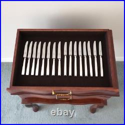 CANBERRA Design Mappin & Webb London Silver Service 84 Piece Canteen of Cutlery