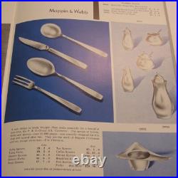 CANBERRA Design Mappin & Webb London Silver Service 84 Piece Canteen of Cutlery