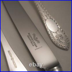 CELESTIAL Design MAPPIN & WEBB Sheffield Silver Service 36 Piece Cutlery Set
