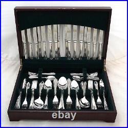CHILTERN Design GEORGE BUTLER Silver Service 84 Piece Canteen of Cutlery