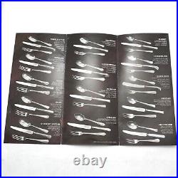 CHILTERN Design GEORGE BUTLER Silver Service 84 Piece Canteen of Cutlery