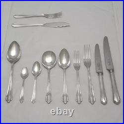 CHILTERN Pattern Butler Heirloom Silver Service 124 Piece Canteen of Cutlery Set
