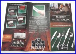 CHILTERN Pattern Butler Heirloom Silver Service 124 Piece Canteen of Cutlery Set