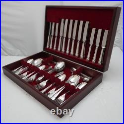 CHIPPEDALE Pattern Cooper Brothers Silver Service 68 Piece Canteen of Cutlery