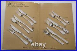 CHIPPENDALE Design ARTHUR PRICE Silver Service 76 Piece Canteen of Cutlery