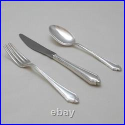 CHIPPENDALE Design Arthur Price Silver Service 44 Piece Canteen of Cutlery Set