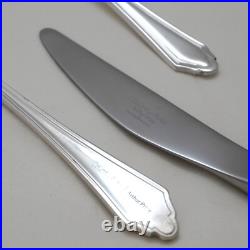 CHIPPENDALE Design Arthur Price Silver Service 44 Piece Canteen of Cutlery Set