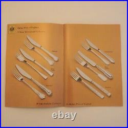 CHIPPENDALE Design Arthur Price Silver Service 44 Piece Canteen of Cutlery Set