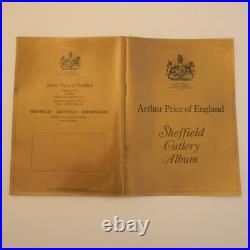 CHIPPENDALE Design Arthur Price Silver Service 44 Piece Canteen of Cutlery Set