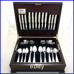CHIPPENDALE Design ELKINGTON & CO Silver Service 100 Piece Canteen of Cutlery