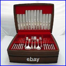 CHIPPENDALE Design ELKINGTON & CO Silver Service 100 Piece Canteen of Cutlery