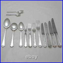 CHIPPENDALE Design ELKINGTON & CO Silver Service 100 Piece Canteen of Cutlery