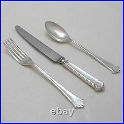 CHIPPENDALE Design ELKINGTON & CO Silver Service 100 Piece Canteen of Cutlery