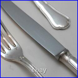 CONTOURS Design ERCUIS FRANCE Silver Service Cutlery 30 Piece Set Six Settings