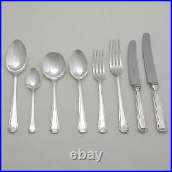 CORINTHIAN Design W. Wright Sheffield Silver Service 44 Piece Canteen of Cutlery