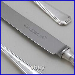 CORINTHIAN Design W. Wright Sheffield Silver Service 44 Piece Canteen of Cutlery