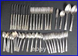 CORONATION Community Silver Plate 8+ Place Settings 42 Pieces