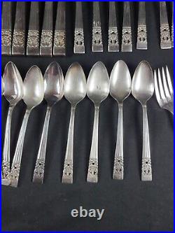 CORONATION Community Silver Plate 8+ Place Settings 42 Pieces