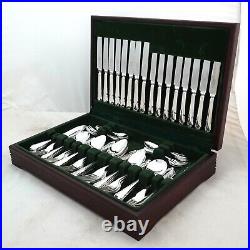 CORONET Design GEORGE BUTLER Silver Service 84 Piece Canteen of Cutlery Set