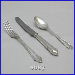 CORONET Design Sheffield Made Silver Service 56 Piece Canteen of Cutlery Set