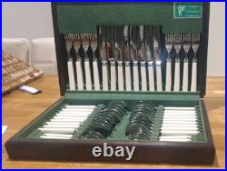 Canteen Cutlery Set Vintage 1987 Regalia Silver Plate Sheffield 56 Piece Set