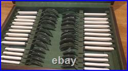 Canteen Cutlery Set Vintage 1987 Regalia Silver Plate Sheffield 56 Piece Set