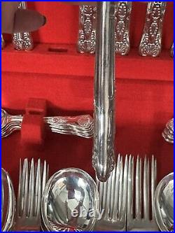 Canteen Cutlery Silver Plated 50 Piece Kings Pattern Design