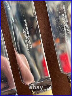 Canteen Of Cutlery Oneida Community Plate 38 Piece Rare Antique British