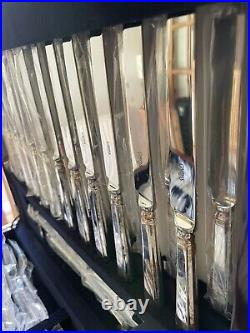 Carrs UNUSED 150 Piece Canteen Of Finest Silver EPNS Plated Sheffield Cutlery