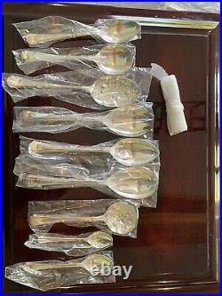 Carrs UNUSED 150 Piece Canteen Of Finest Silver EPNS Plated Sheffield Cutlery
