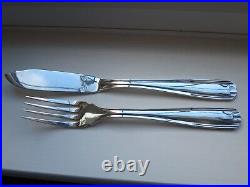 Christofle Alfenide Paris model silver plated 99 piece cutlery set