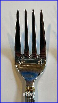 Christofle Aria Gold (10-22) Silver-Plate Five-Piece Formal Setting (185)